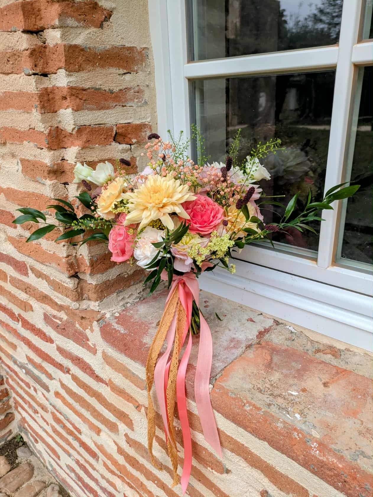 Bouquet mural poétique